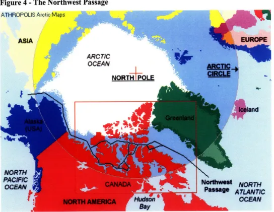 Figure 4  - The Northwest  Passage