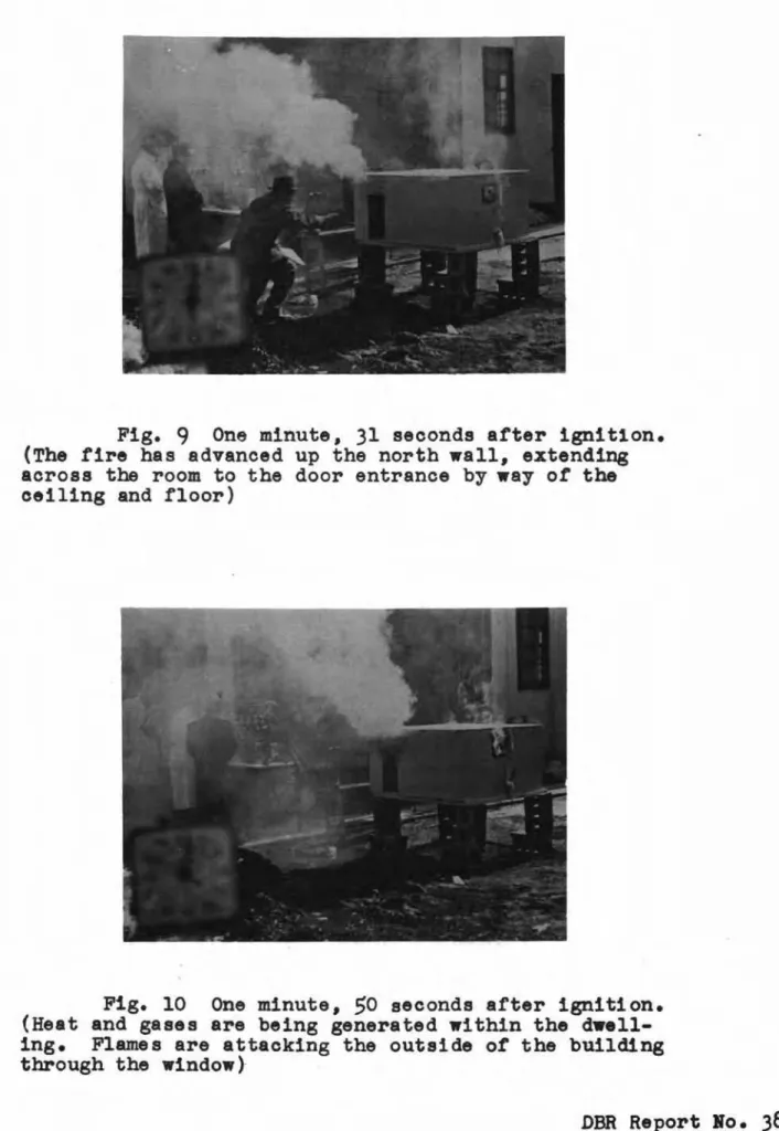 Fig. 9 One minute, 31 seoonds after ignition.