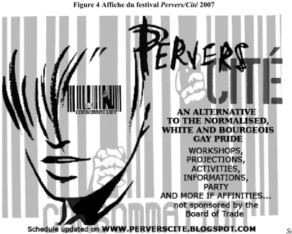 Figure 4 Affiche du festival Pervers/Cité 2007 