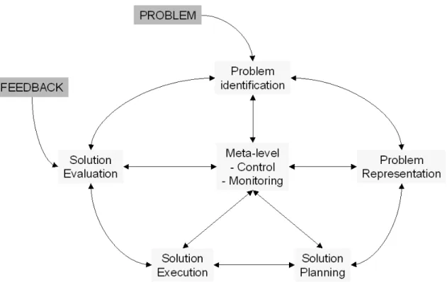 Figure 7 Real-time metacognitive process, after Kapa (2006) 