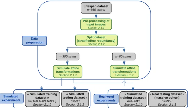 Figure 2 details the processing sequence designed to generate the datasets involved in our experiments