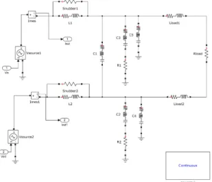 Fig. 3. Electrical schematic of EMC Filter.
