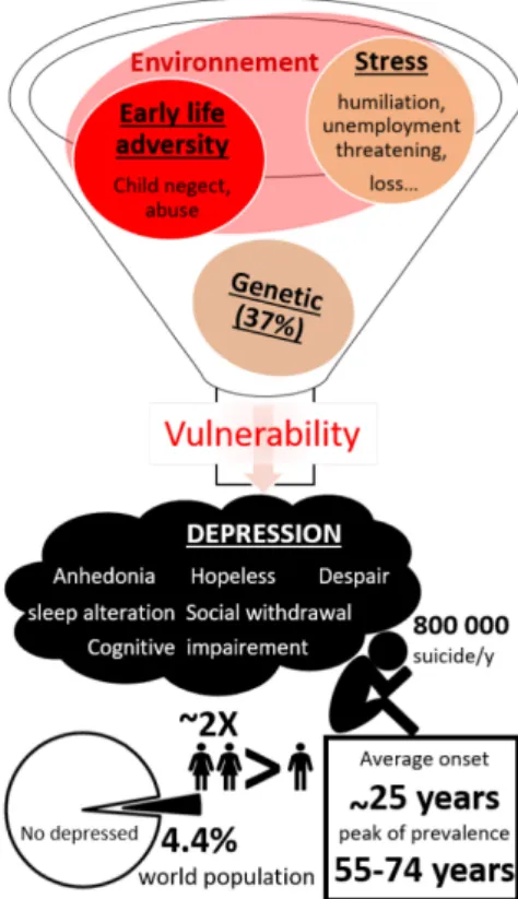 Figure 1. Epidemiology of depression 