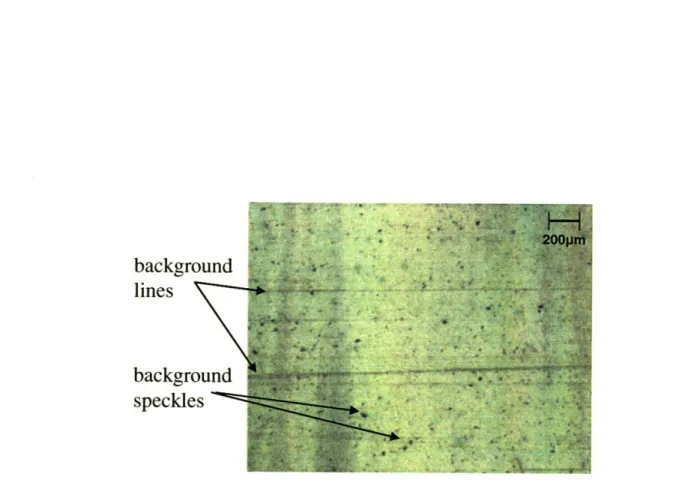 Figure 3-3  Micrograph  of a  1.5pm  polystyrene  film  on  top of a stainless  steel  substrate.