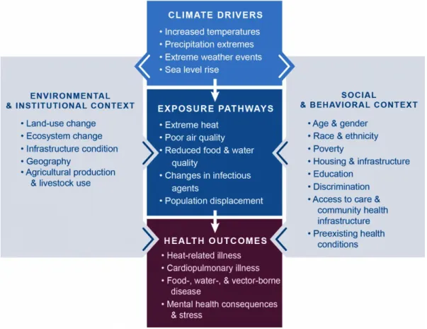 Figure 3: Climate change and health
