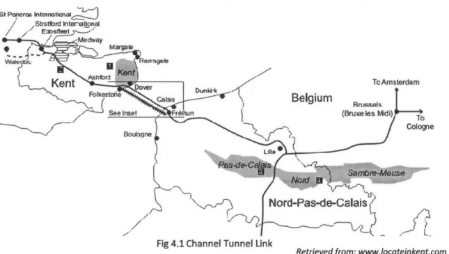 Fig  4.1 Channel Tunnel  Link