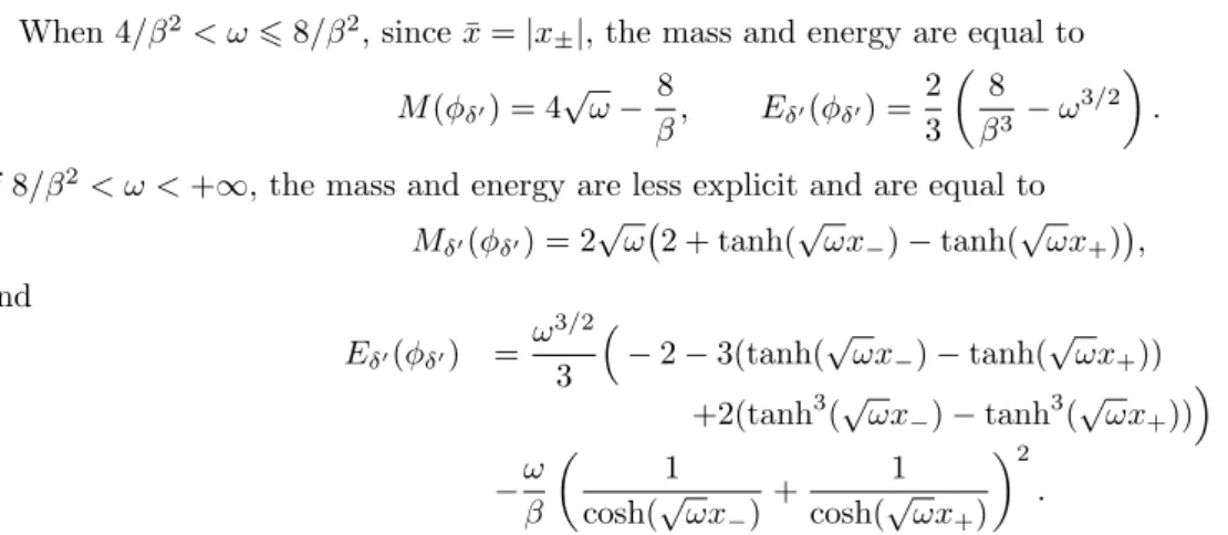 Figure 15. Comparison of numerical solutions to ground states for δ 0 interaction, β = 1