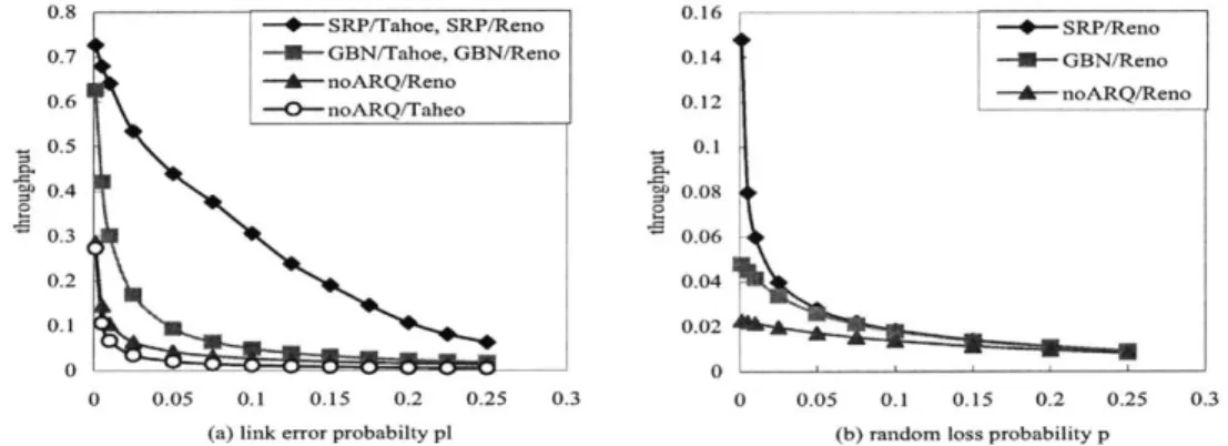 Figure  3-5:  Throughput  vs  Error  Probability