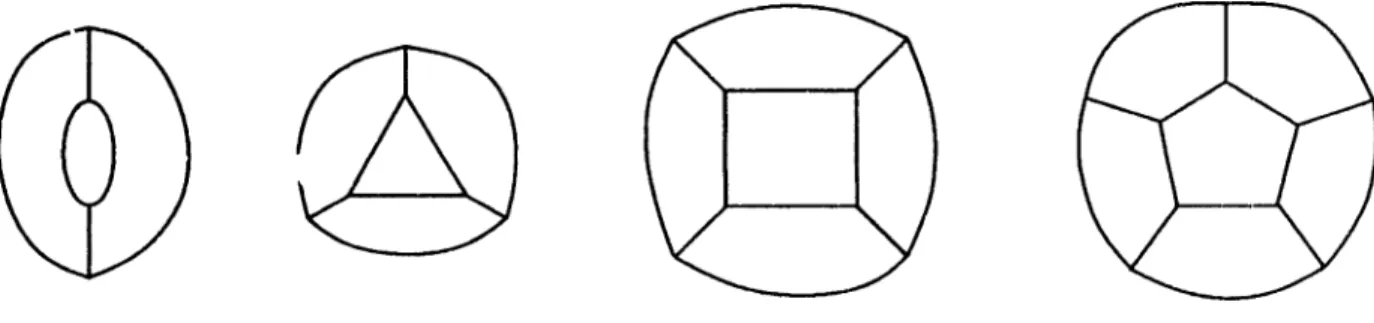 Figure  3-1:  Kempe's  unavoidable  set  of configurations