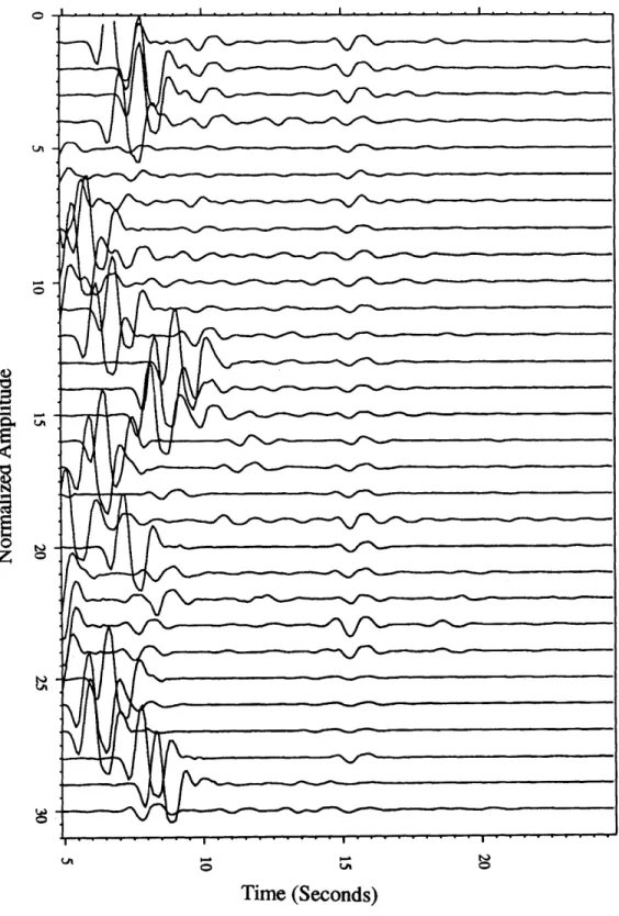 Figure  9:  Synthetic  data  (noise-free)  after  the  best  trace  configuration  has  been  found