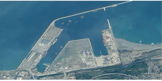 Fig 5 :  Photo du port de Djen  Djen 