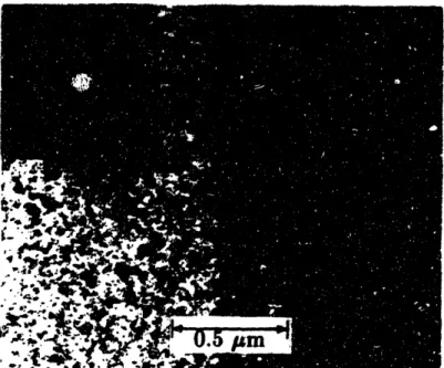 Figure  3.1:  TEM  micrograph  of an  as-deposited  polycrystalline  silicon film: