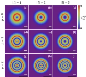 Table 1. Optimal Values ζ opt lp Maximizing η lp for −6 ≤ l ≤ 6 and 0 ≤ p ≤ 5 j l j ! 1 j l j ! 2 j l j ! 3 j l j ! 4 j l j ! 5 j l j ! 6 p % 0 0.71 0.58 0.50 0.45 0.41 0.38 p % 1 0.44 0.39 0.35 0.33 0.31 0.29 p % 2 0.38 0.32 0.29 0.27 0.26 0.25 p % 3 0.34