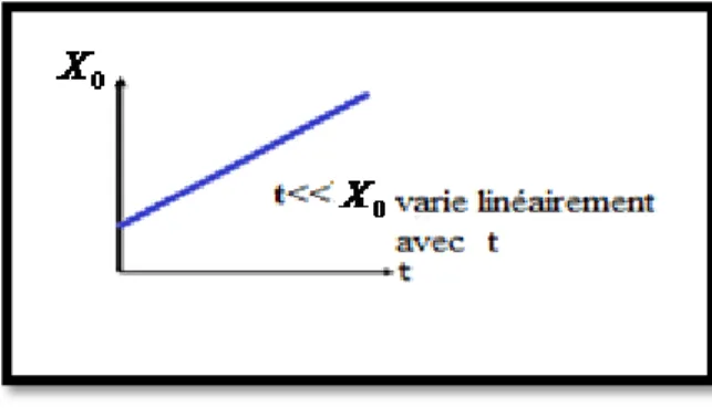 Figure II.4 :  Oxydation de courte durée.