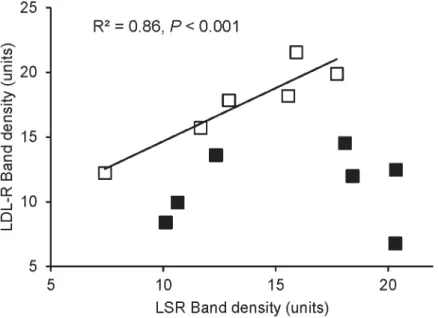 Table 2. Correlational analysis of lipid parameters measured in control and B[ ]P-treated mice.