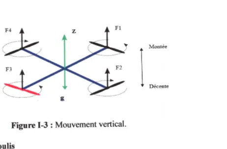 Figure 14 : Mouvement de roulis.