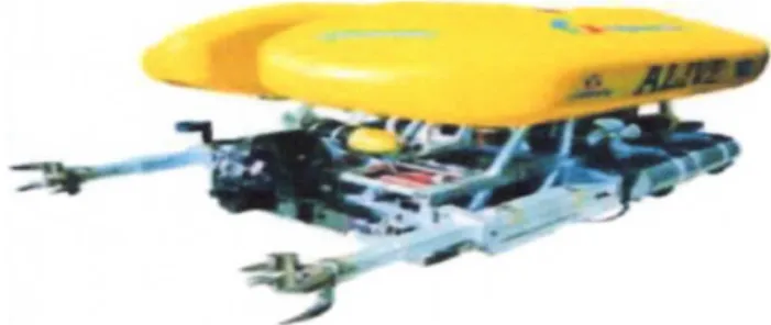 Figure 1.2: Le véhicule ALIVE de groupe Cybemétix 1.2.4 Les véhicules sous-marins automnes AUV