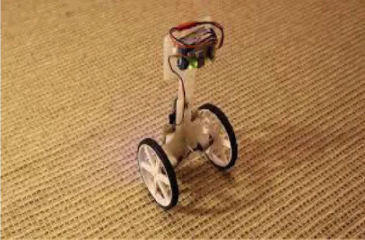 Figure I.3 : Le robot JOE et sa représentation 3D  I.2.3. Dans l ’ aérospatiale 