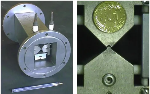 Fig. 2.2 – Polariseur Stern-Gerlach utilis´e sur notre interf´erom`etre `a potas- potas-sium