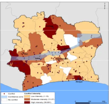 Figure 4: The Adjusted Multidimensional Poverty Index  (MPIa)  is  calculated  by  multiplying  the  incidence  of  poverty by the average intensity of poverty across the poor; 