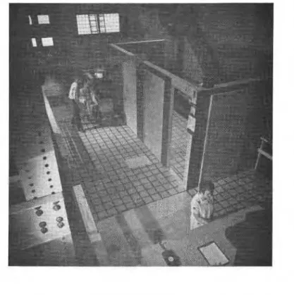 Figure  16  -  Strength-testing rig in use  (foreground) 