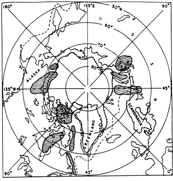Figure  1.1  The  Arctic Regions.