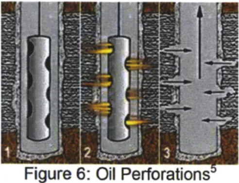 Figure 6:  Oil Perforations