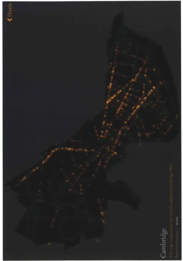 Figure  A-3:  Bicycle  Crashes.  Cambridge,  MA