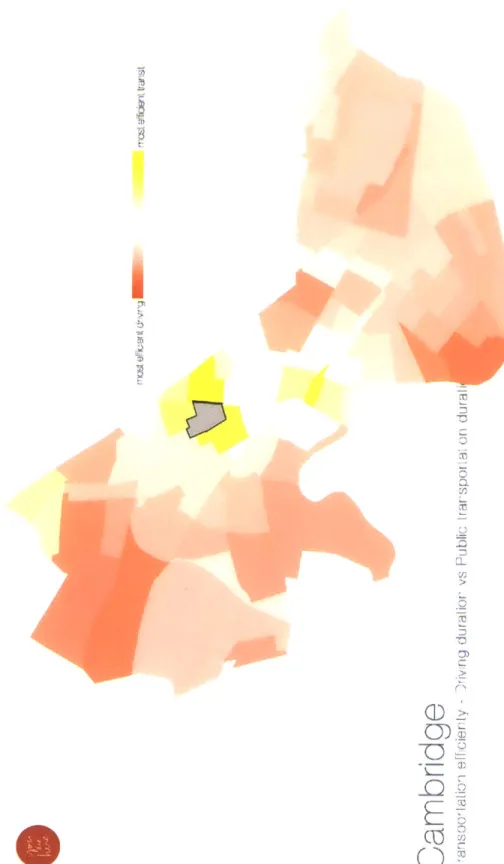 Figure  A-7:  Public-Private  Transportation  Efficiency.  Cambridge,  MA