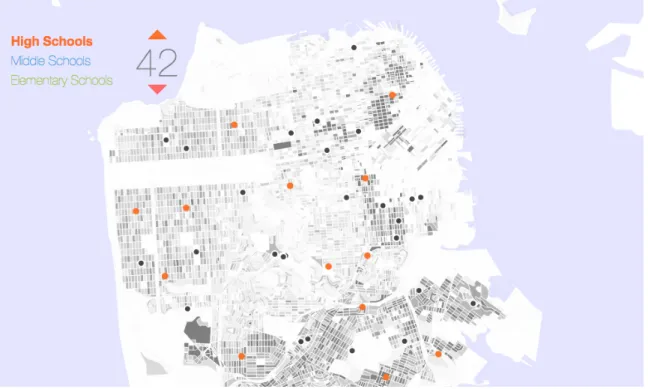 Figure B-8: Public School Locations in San Francisco