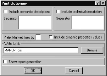 Figure 3.10 -  Generating a simple text report.