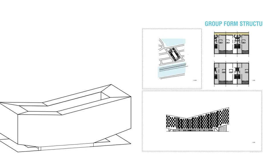 ILLUSTRATION REFERENCE: FRENCH, HILARY KEY URBAN HOUSING OF THE TWENTIETH CENTURY, LAURENCE KING  PUBLISHING, LONDON:2008