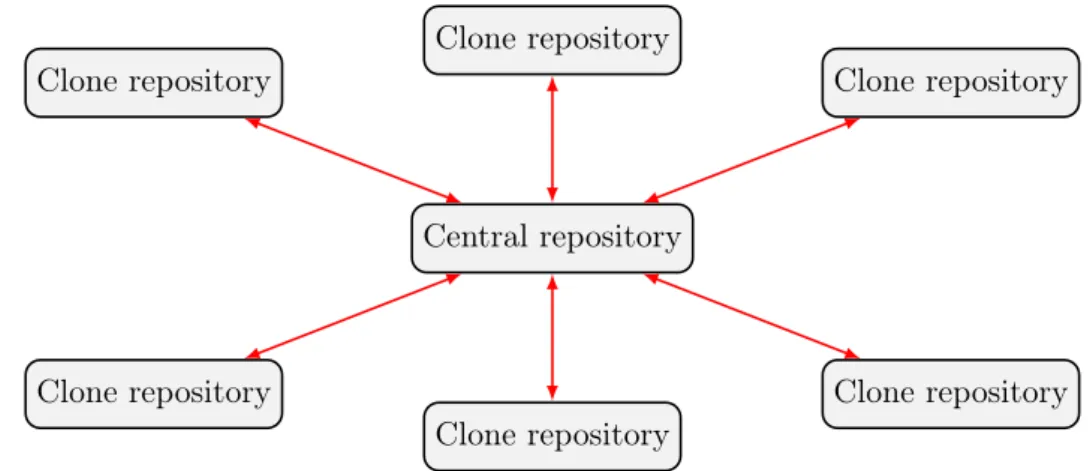 Figure 2.14 – Central repository model