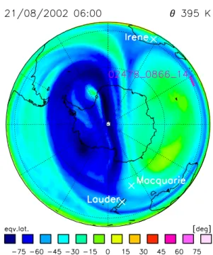 Fig. 8. Example of the too strong gradients above and below the ozone maximum in optimized IFE ozone profiles.