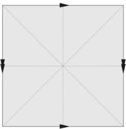 Figure 9.5: A 45 ◦ triangle rectangle as a quotient.