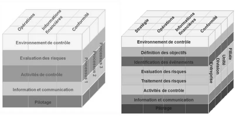 Figure 4. Du COSO-I au COSO-II 