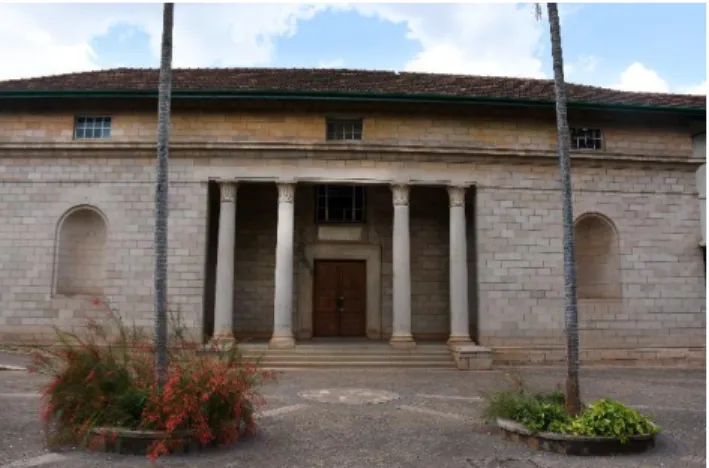 Fig 3: Front View of Coryndon Museum   (Source: NMK Archive) 