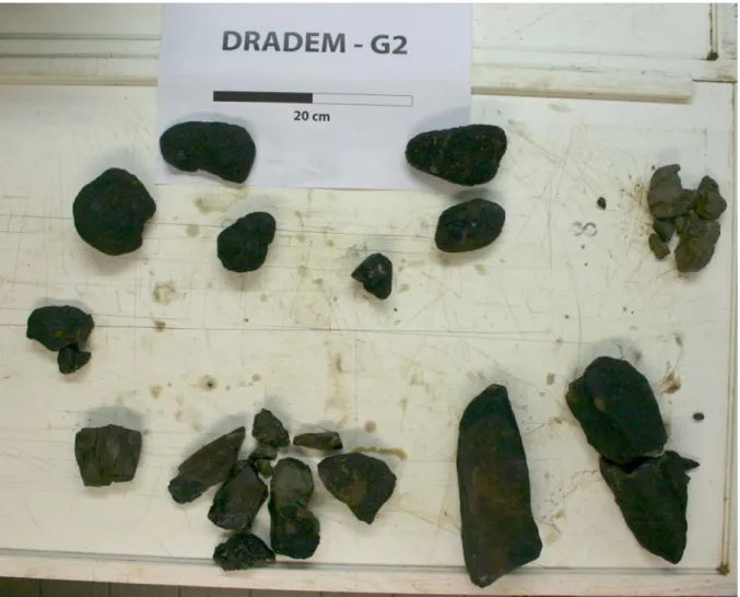 Figure 23: The set of rock recovered by dredge G2. 
