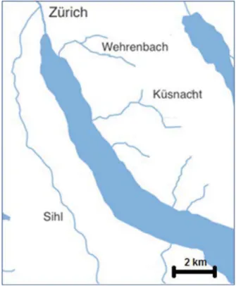 Figure II.1: Field site for the study 3. 