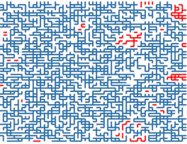 Figure 1.2.4. A pre-good box. The cluster C ∗ (◻) is drawn in blue and touches the four faces of the cubes