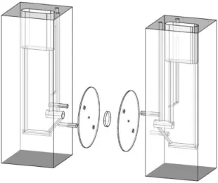 Figure 4 : Disques amovibles servant d’inserts pour la mise en place de fragments tissulaires  présentant de petites surfaces utiles