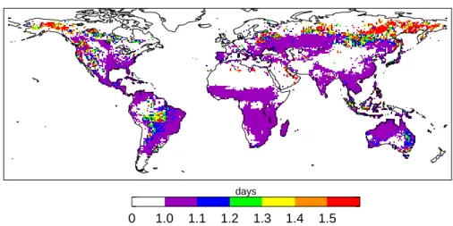 Fig. 6. 2001–2004 mean monthly fire persistence computed from Terra MODIS active fire observations.