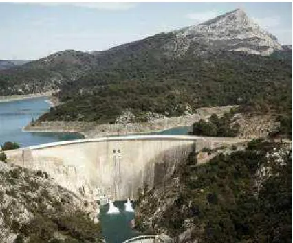 Figure 1.6: Bimont Dam, next to Aix-en-Provence.