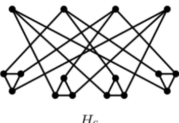 Figure 6: The exceptional graph H 6 .