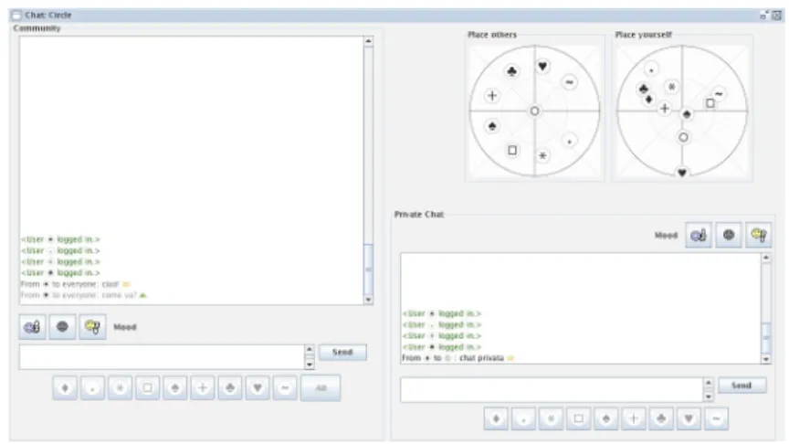 Fig. 1. Chat interface