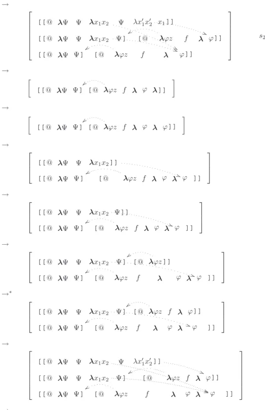 Figure 7: A run of a 3-CPDA (Part 2 of 3).