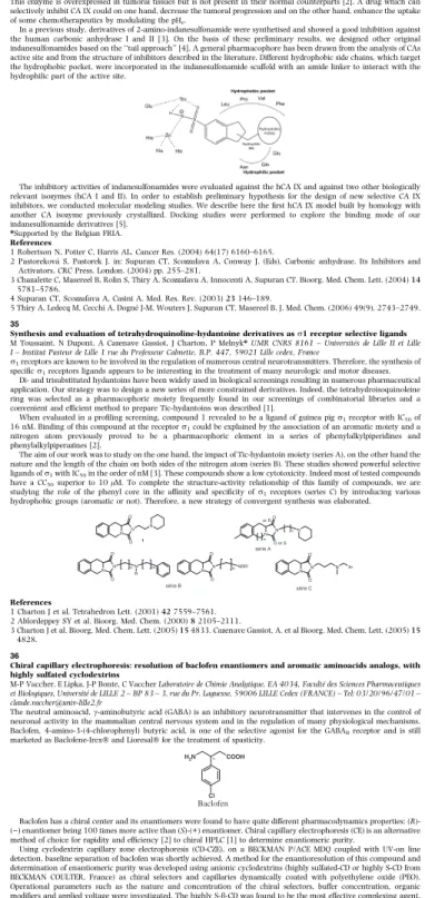 Figure 1 Synthesis, biological and pharmacokinetic data will be presented