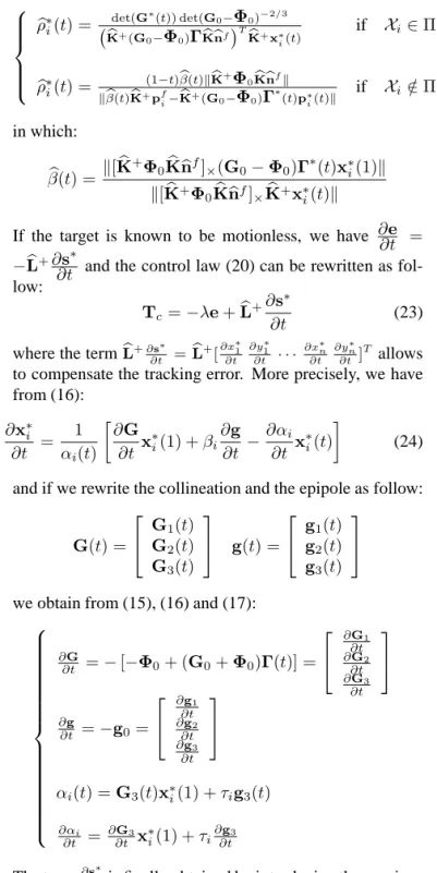 Figure 3: (a) Initial image and (b) desired image