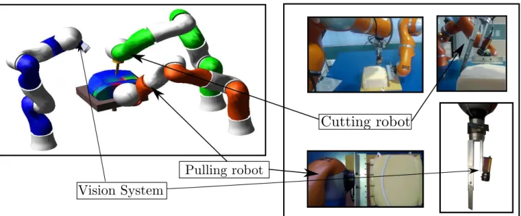 Fig. 1. Comparison of Simulation and Experimental Meat Cutting Cell