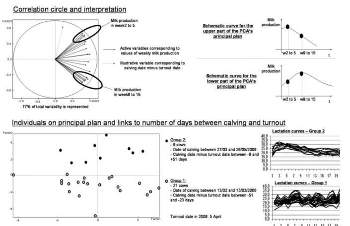 Figure 5 Analysis of the shapes of lactation curves in 2006.